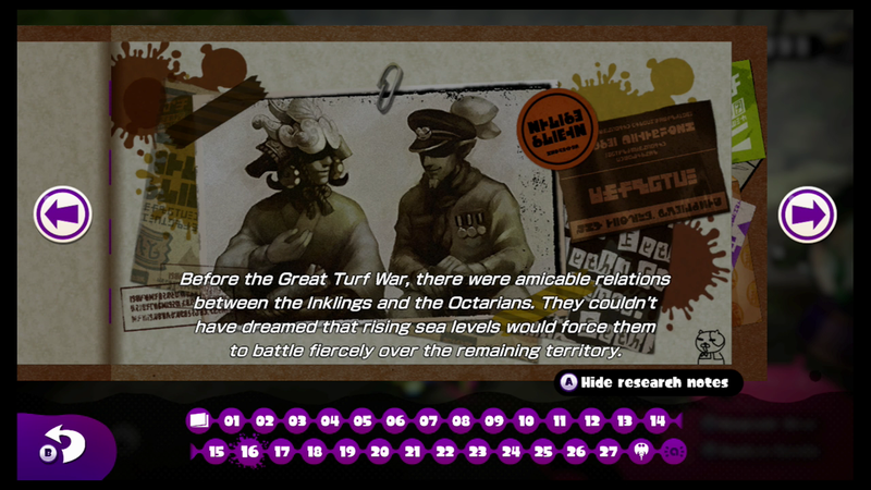 Illustration for article titled The Silly and Twisted Secrets of Splatoon's Sunken Scrolls